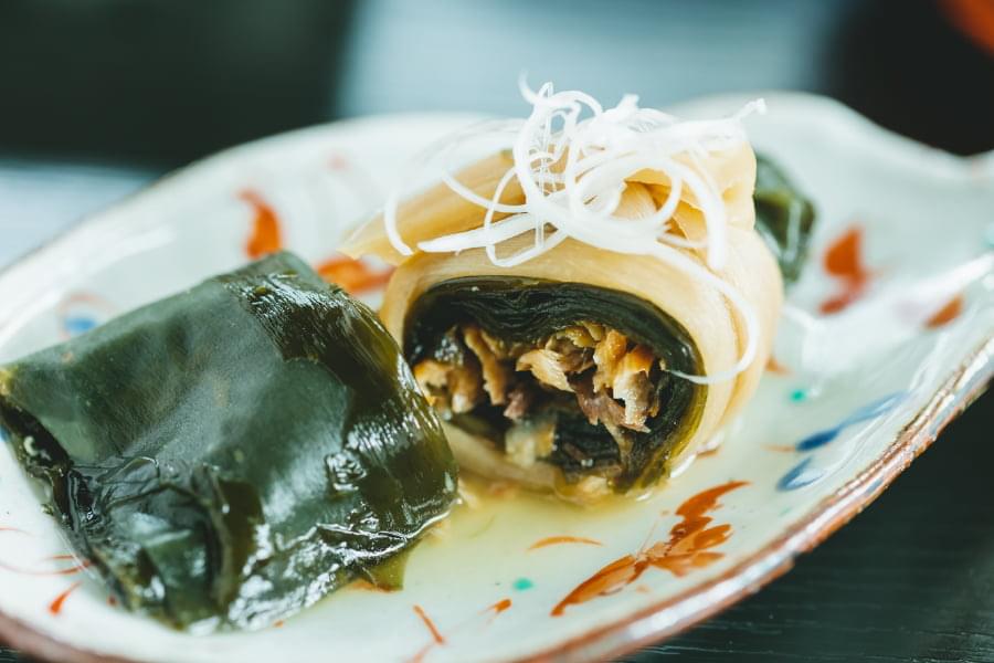 にしんの昆布巻きや棒たら煮